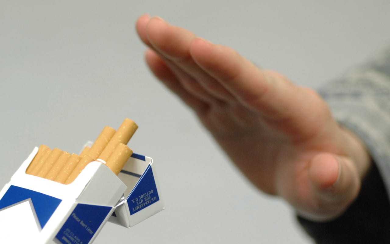Say “no” to cigarettes